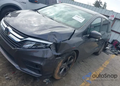 2019 Honda Odyssey Ex из США, поврежденный, VIN 5FNRL6H53KB129811